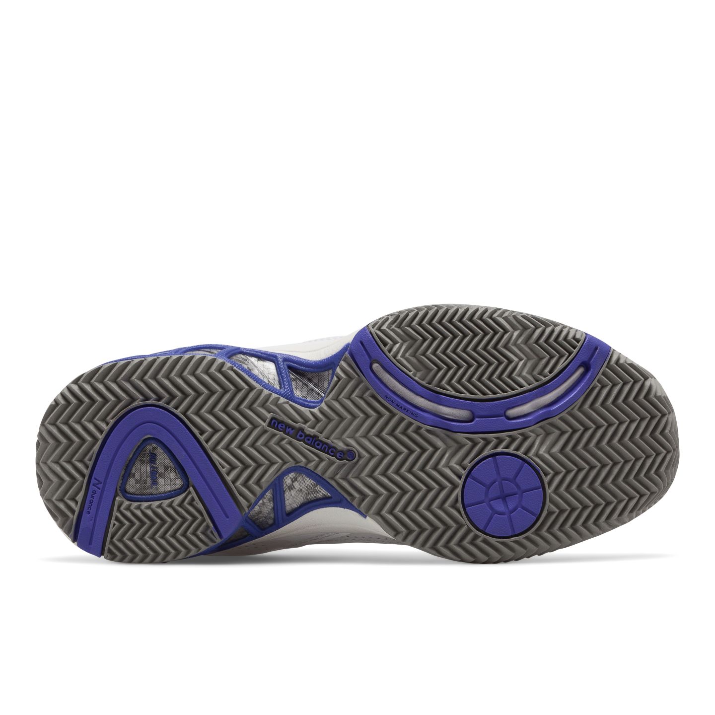 Женские кроссовки New Balance 806, цвет: Белый / Тёмно-синий, вариант 1 — фото 4
