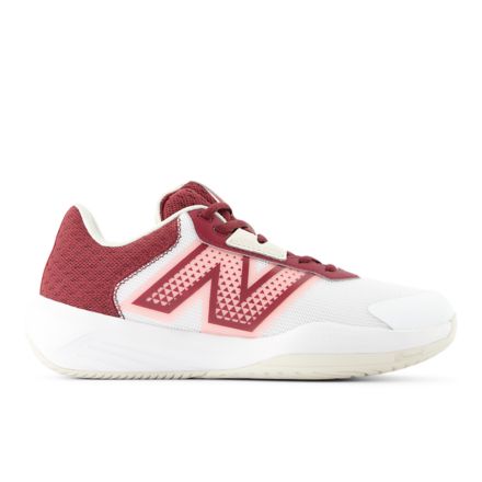 696v6, White with Monarch Burgundy, WCH696M6