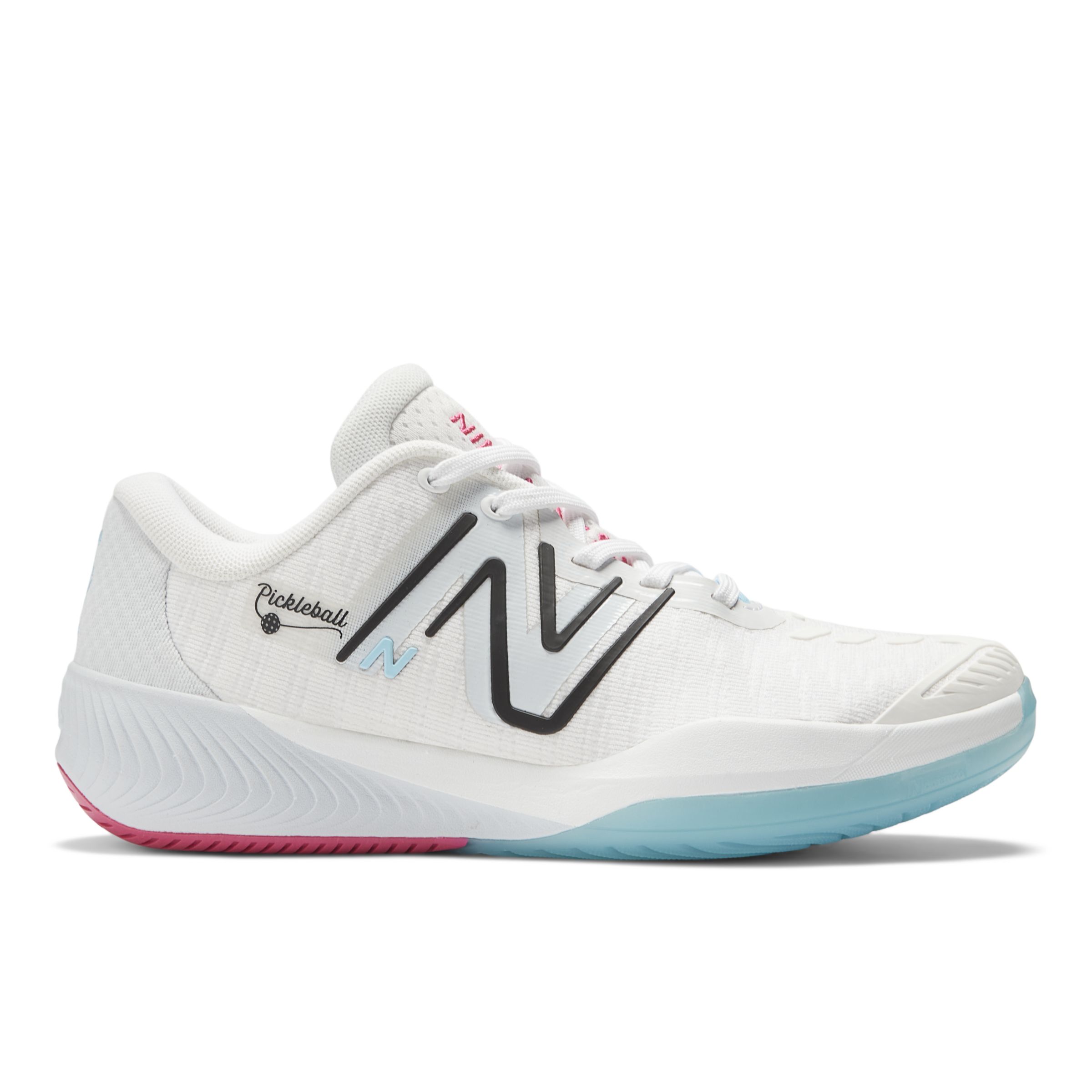 

New Balance Women's FuelCell 996v5 Pickleball White/Grey/Red - White/Grey/Red