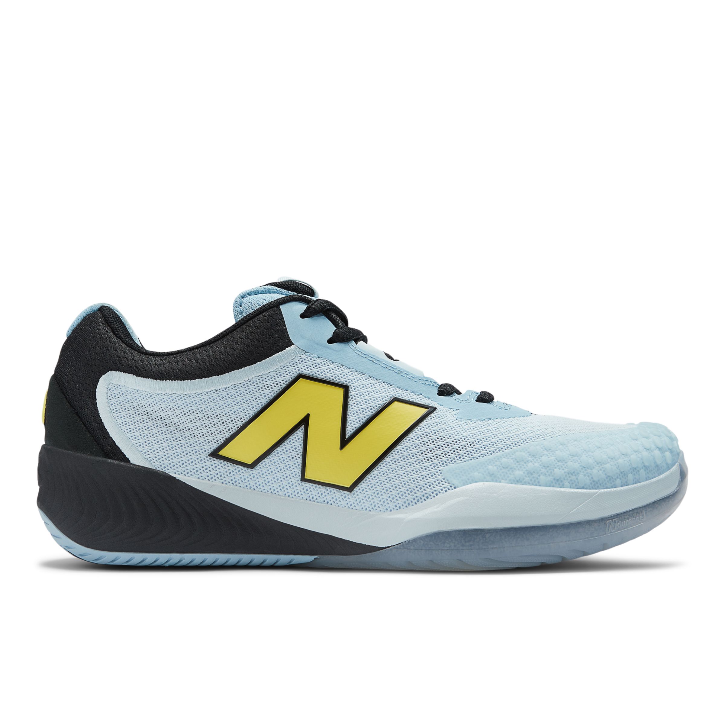 New Balance Women's FuelCell 996v6 in Blue/Black/Yellow Synthetic, size 4 Narrow