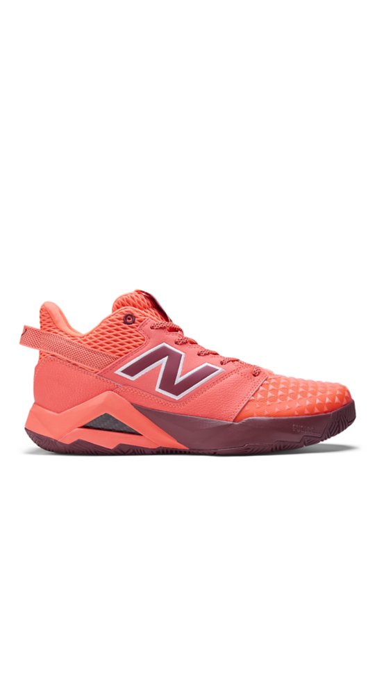New Balance Coco CG2 in Urgent Red With Monarch Burgundy With Gum Rubber 0