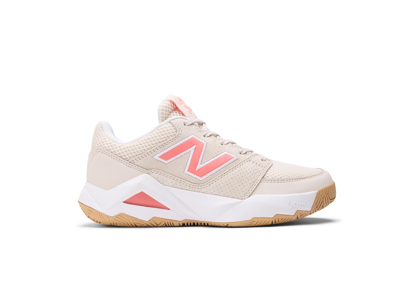 New Balance Coco Delray in Bisque With Urgent Red — photo 1 of 1