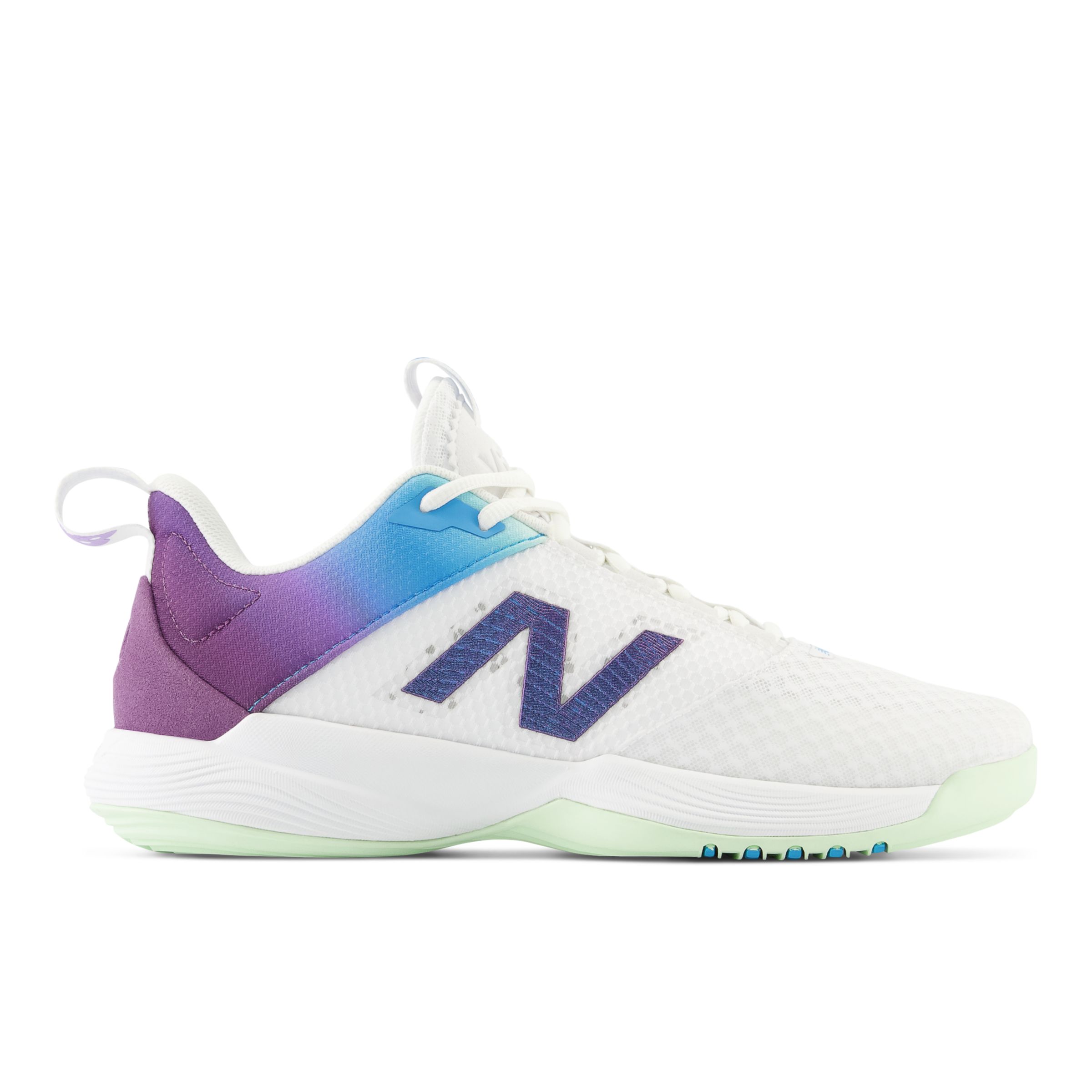 

New Balance Women's Fuel Cell VB-01 Unity of Sport White/Purple/Blue - White/Purple/Blue