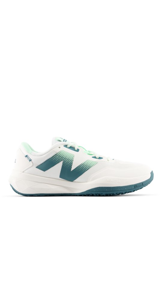 New Balance 796v4 Padel in Sea Salt With New Spruce With Lab Green