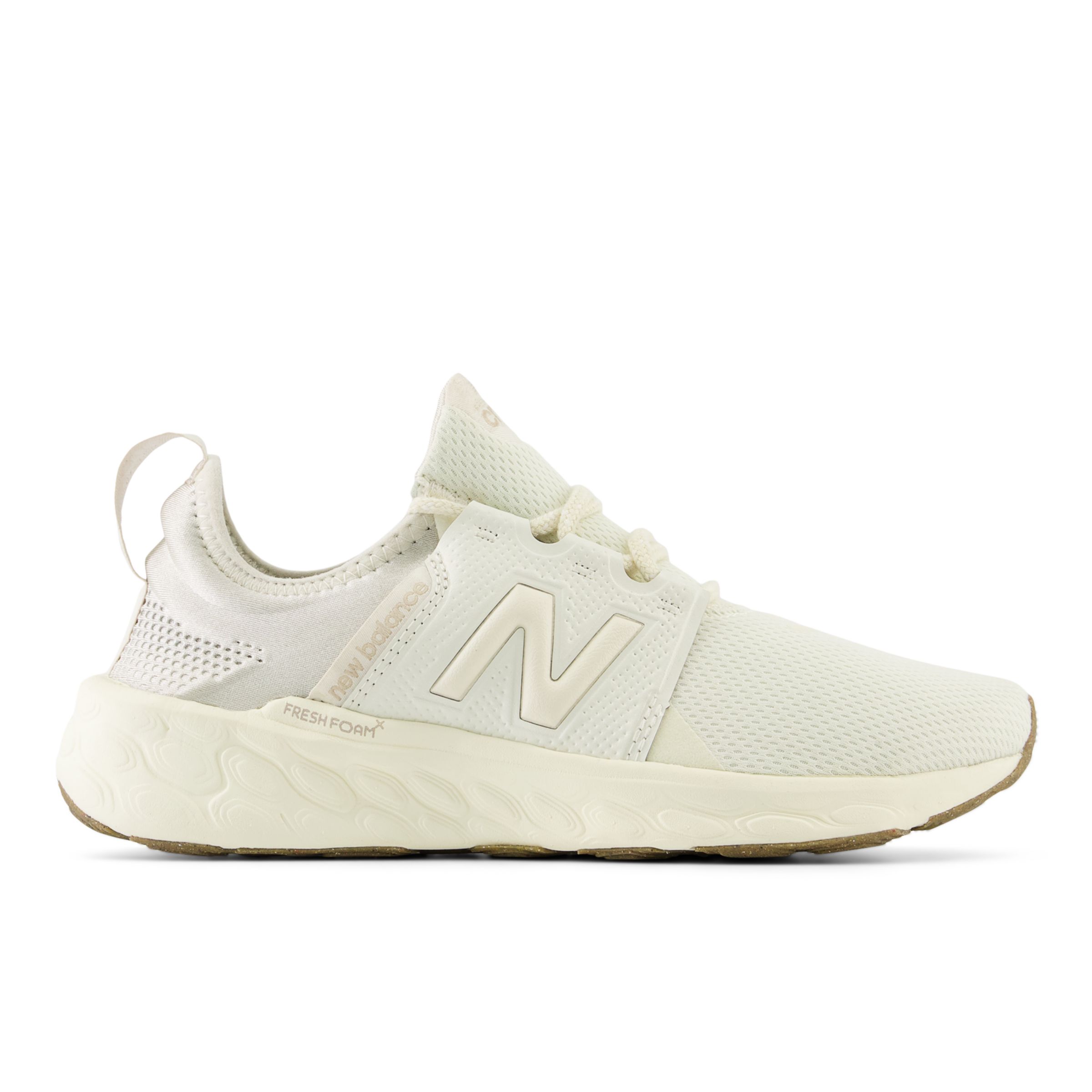 

New Balance Women's Fresh Foam X Cruz v3 Beige/White/Grey - Beige/White/Grey