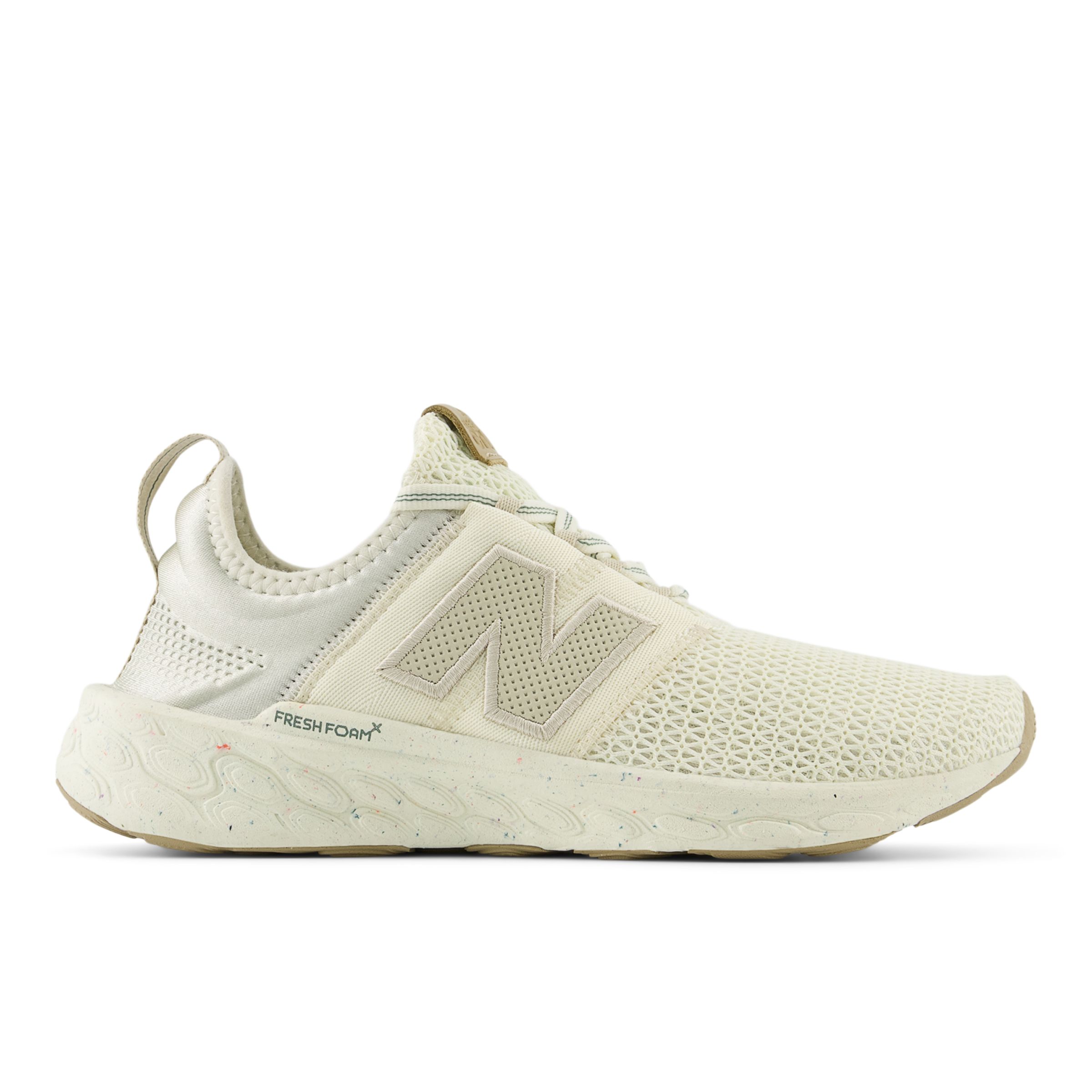 

New Balance Women's Fresh Foam X Cruz Artisan v3 Beige/Grey/Green - Beige/Grey/Green