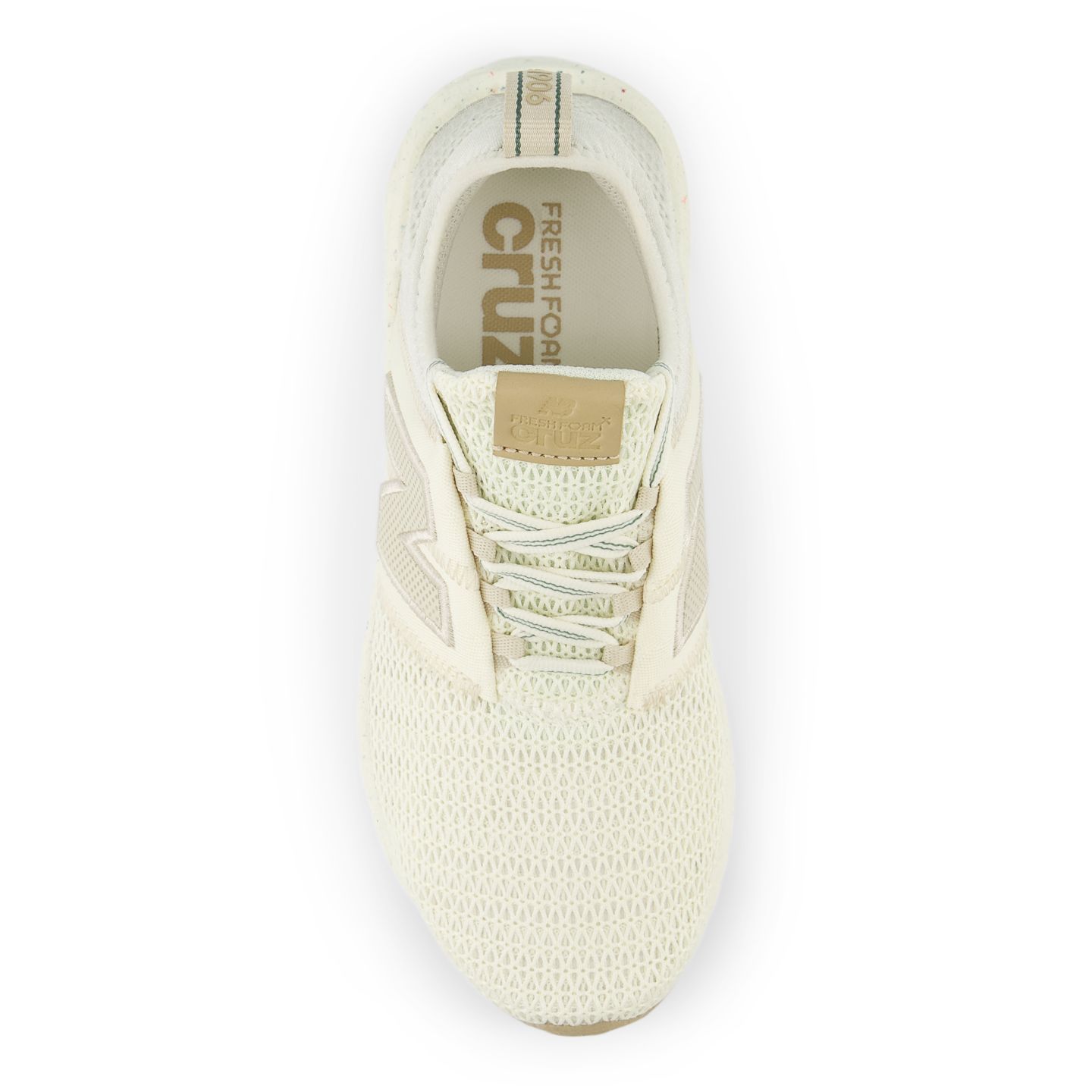 Женские кроссовки New Balance Fresh Foam X Cruz Artisan v3, цвет: Angora With Timberwolf And Dark Juniper — фото 4
