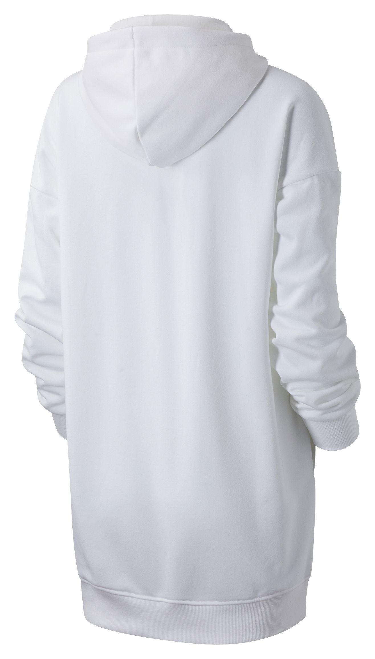 hoodie dress white