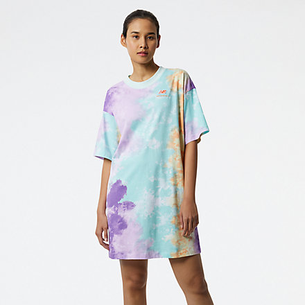 New Balance NB Essentials Endless Days Tie Dye Dress, WD21510WM image number null