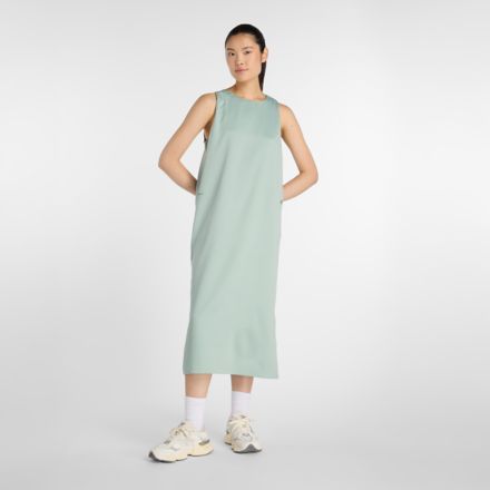 NB GREY スリーブレスドレス, MOSAIC GREEN, WD61B6ZLMCN
