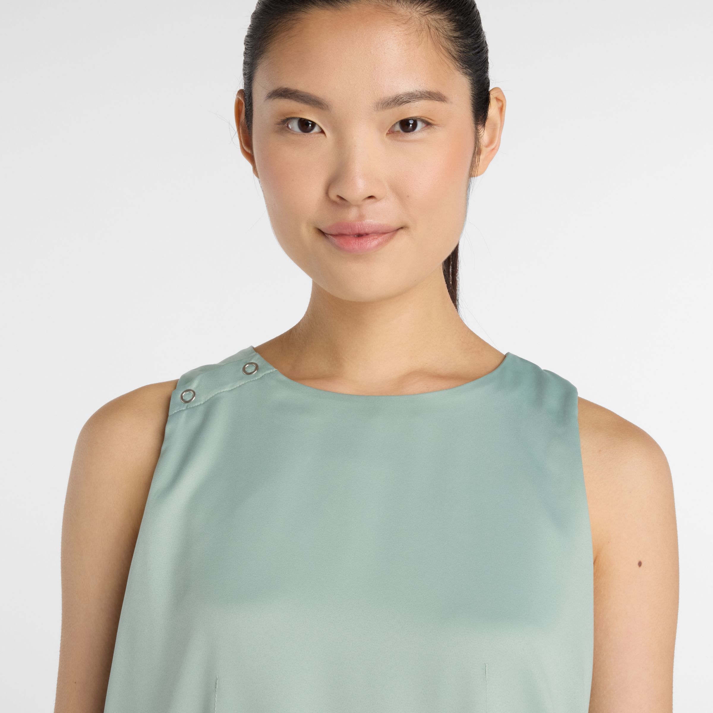 NB GREY スリーブレスドレス