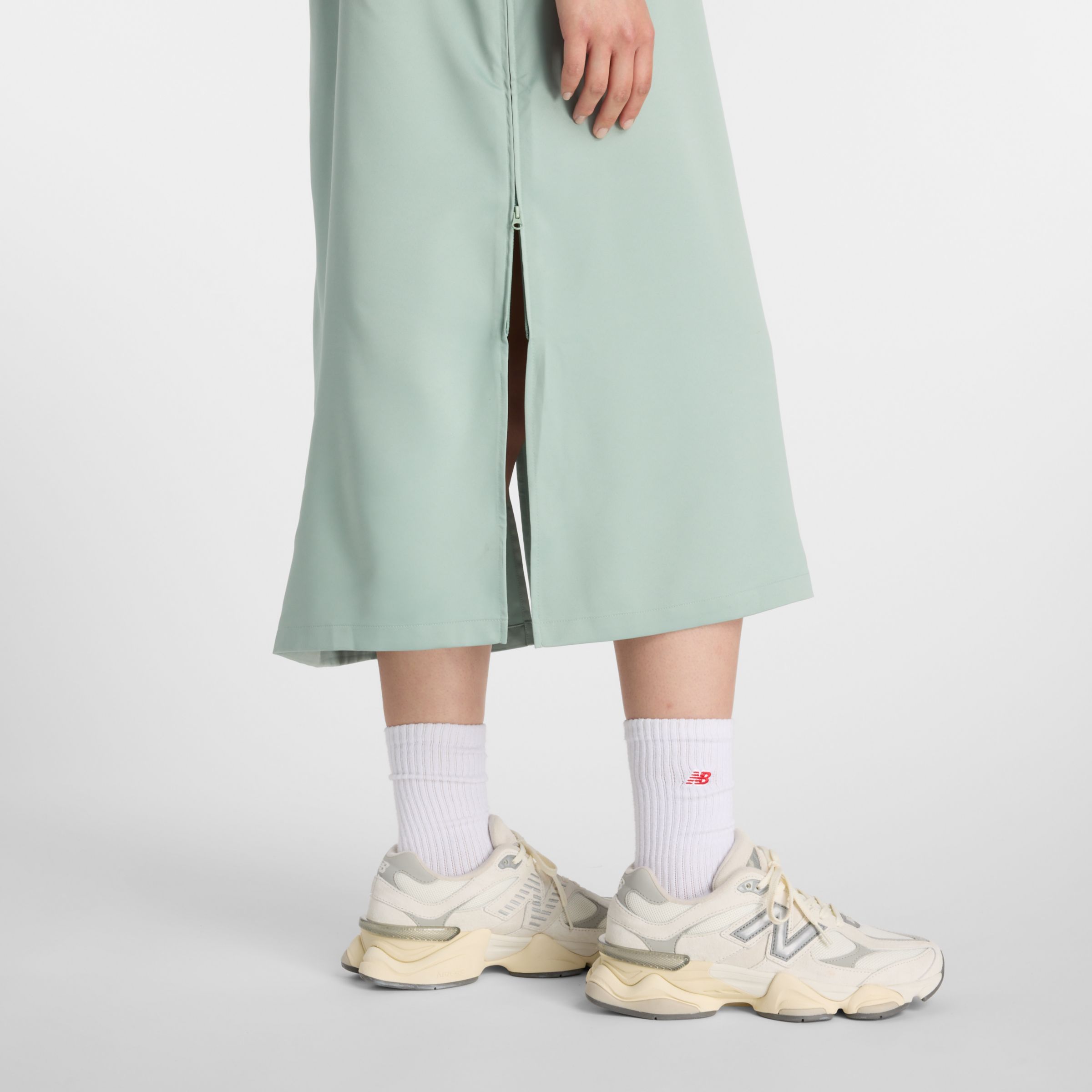 NB GREY スリーブレスドレス