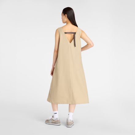 NB GREY カラーブロックドレス