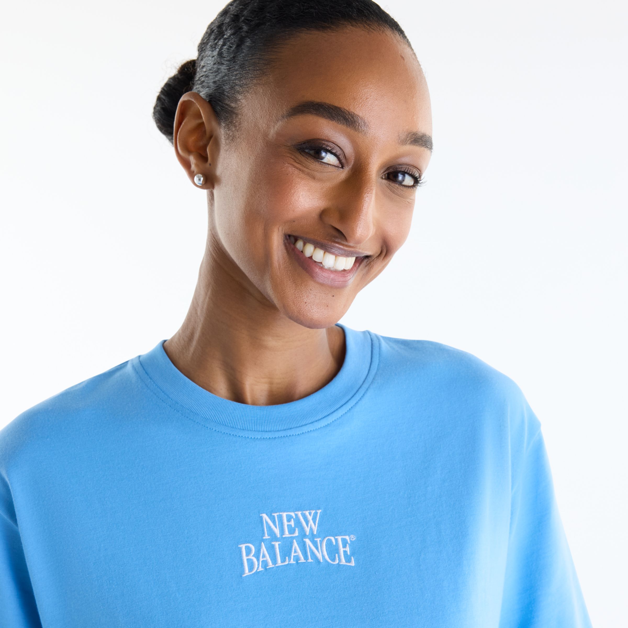 New Balance Sport Linear Graphic T-Shirt Dress, WD62D2GENBE