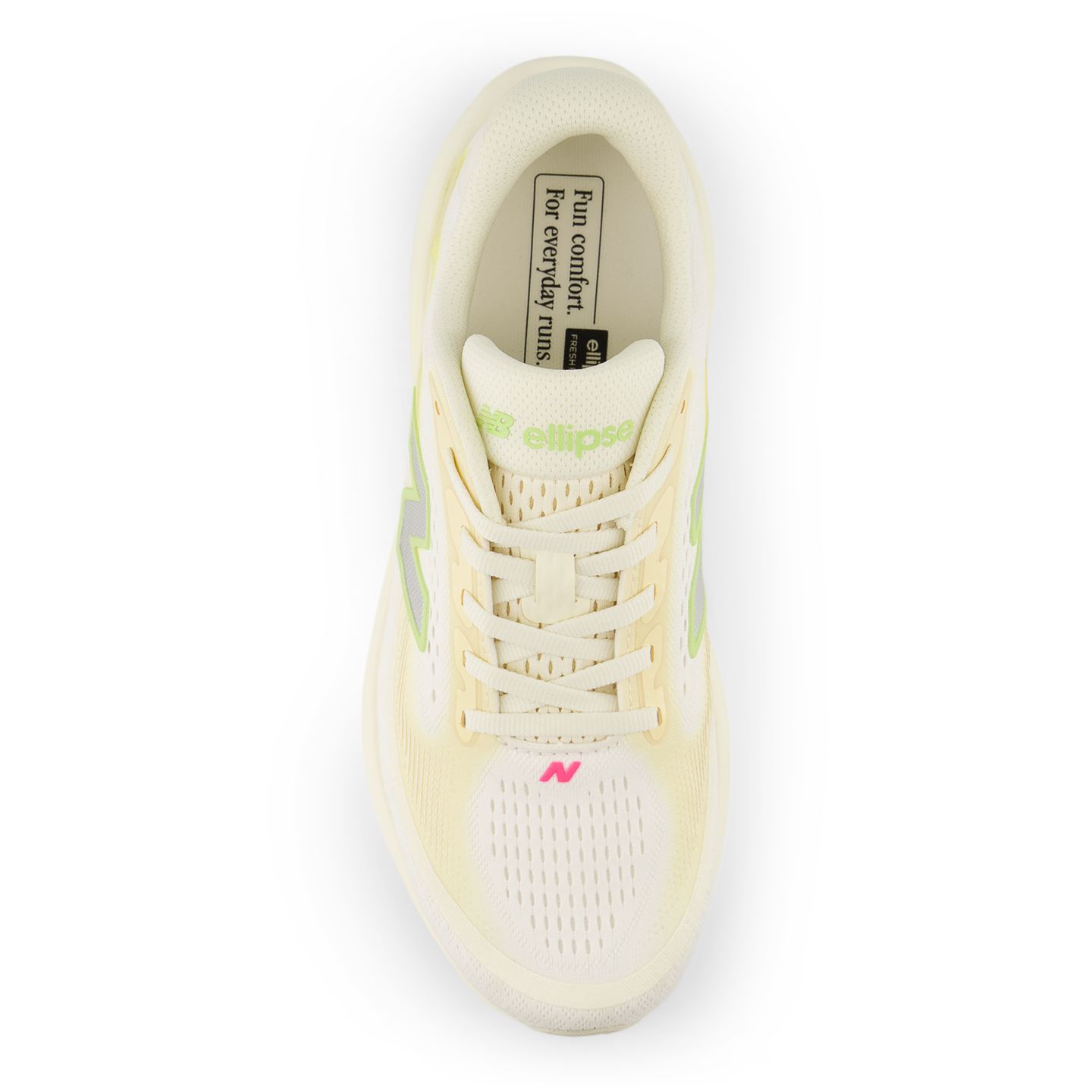 Женские кроссовки New Balance Warm Skies Ellipse, цвет: Sea Salt With Angora And Star Burst — фото 4