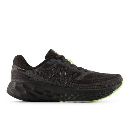 Fresh Foam X EVOZ v4 GORE-TEX&reg;, Black with Lab Green with Silver Metallic, WEVOZ2YH