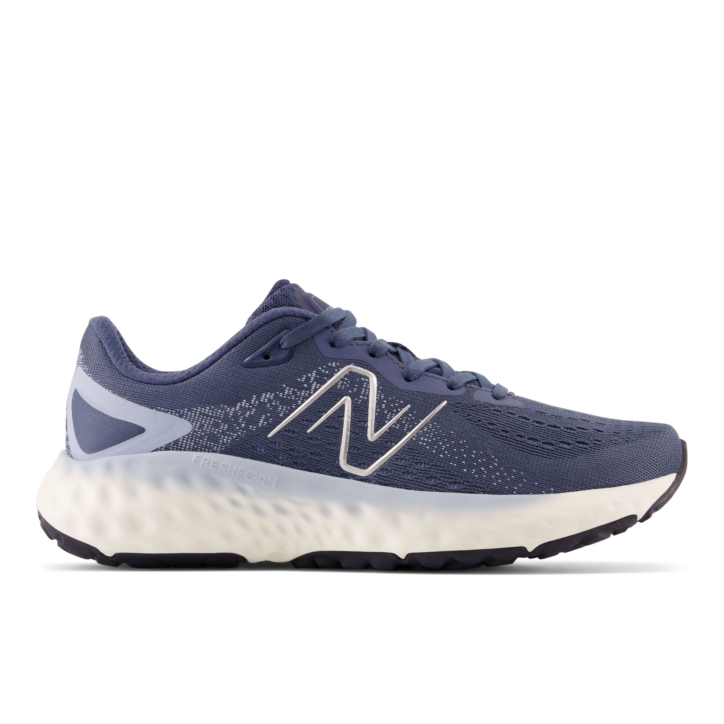 New Balance Women's Fresh Foam Evoz v2 in Blue/Grey Textile, size 6.5 Narrow