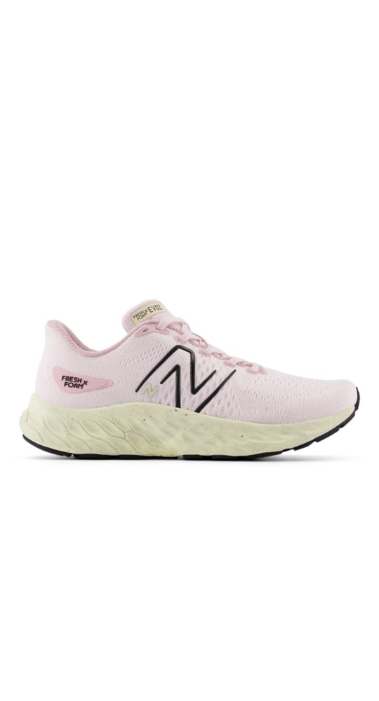 New Balance Fresh Foam X EVOZ v3 in Pink Granite With Mid Century Pink With Calcium With Black