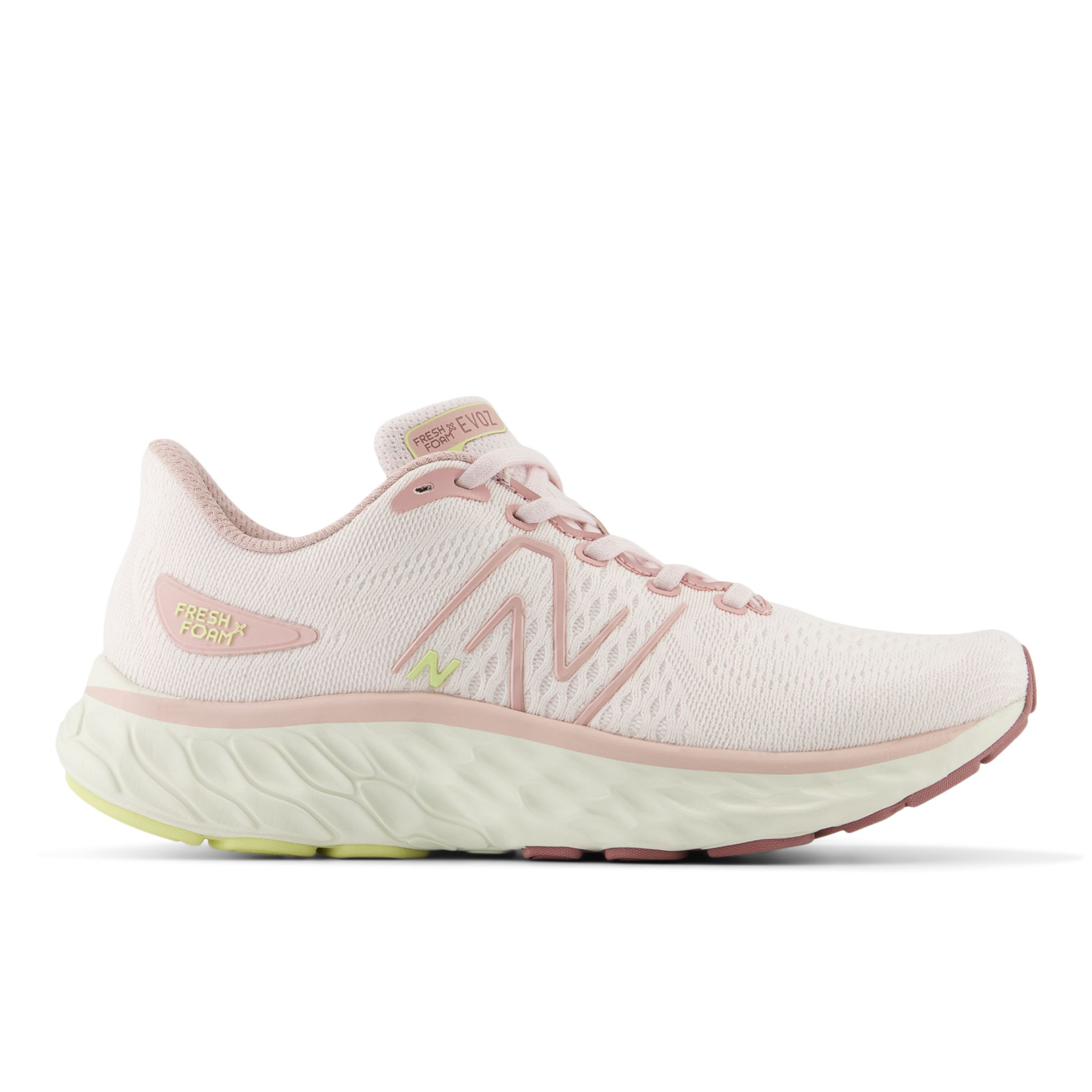 

New Balance Women's Fresh Foam X Evoz v3 Pink/White/Yellow - Pink/White/Yellow