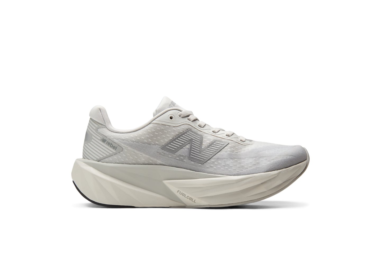 New Balance FuelCell Rebel v5 Grey Days in Grey Matter With Silver Metallic — photo 1 of 1