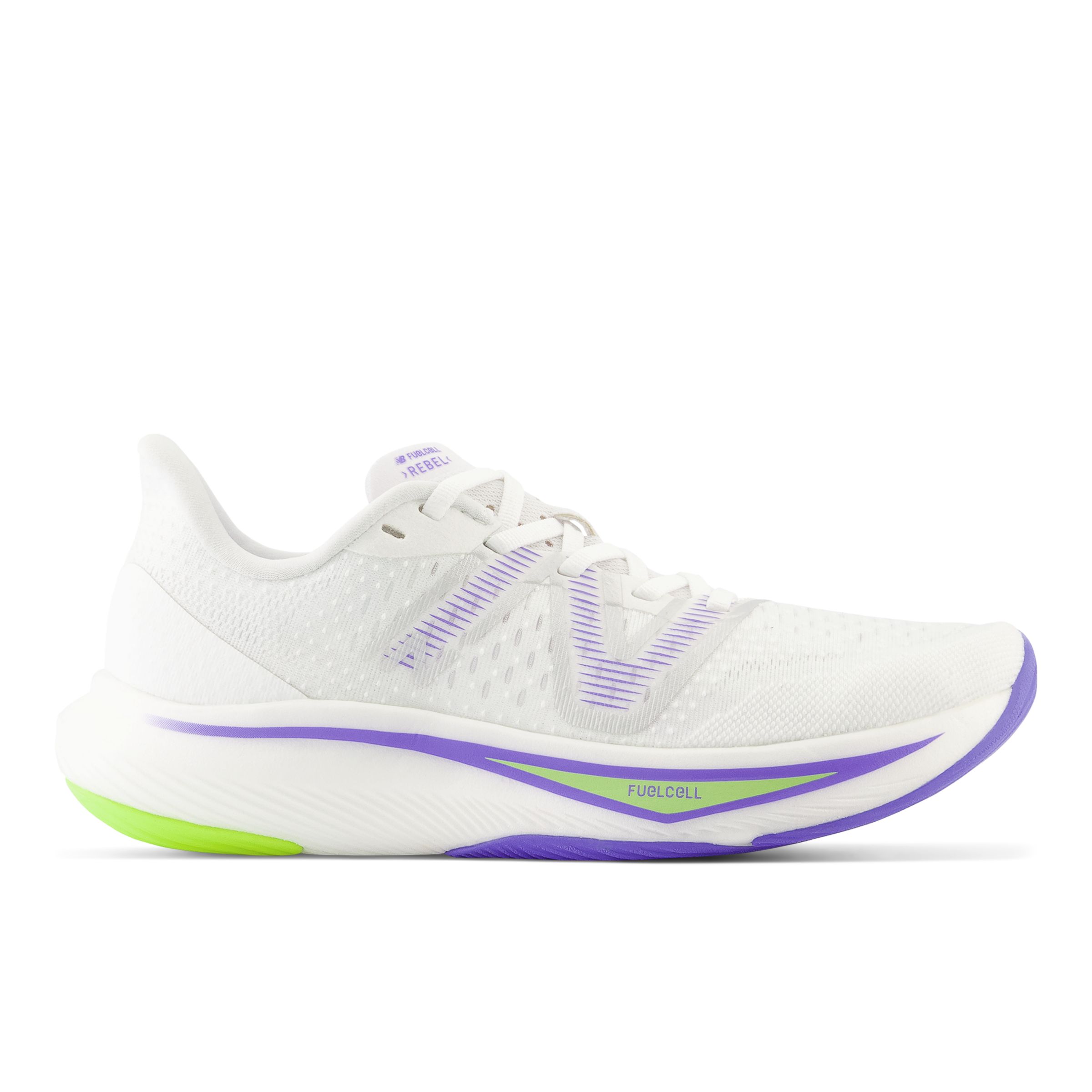 

New Balance Women's FuelCell Rebel v3 White/Green/Blue - White/Green/Blue