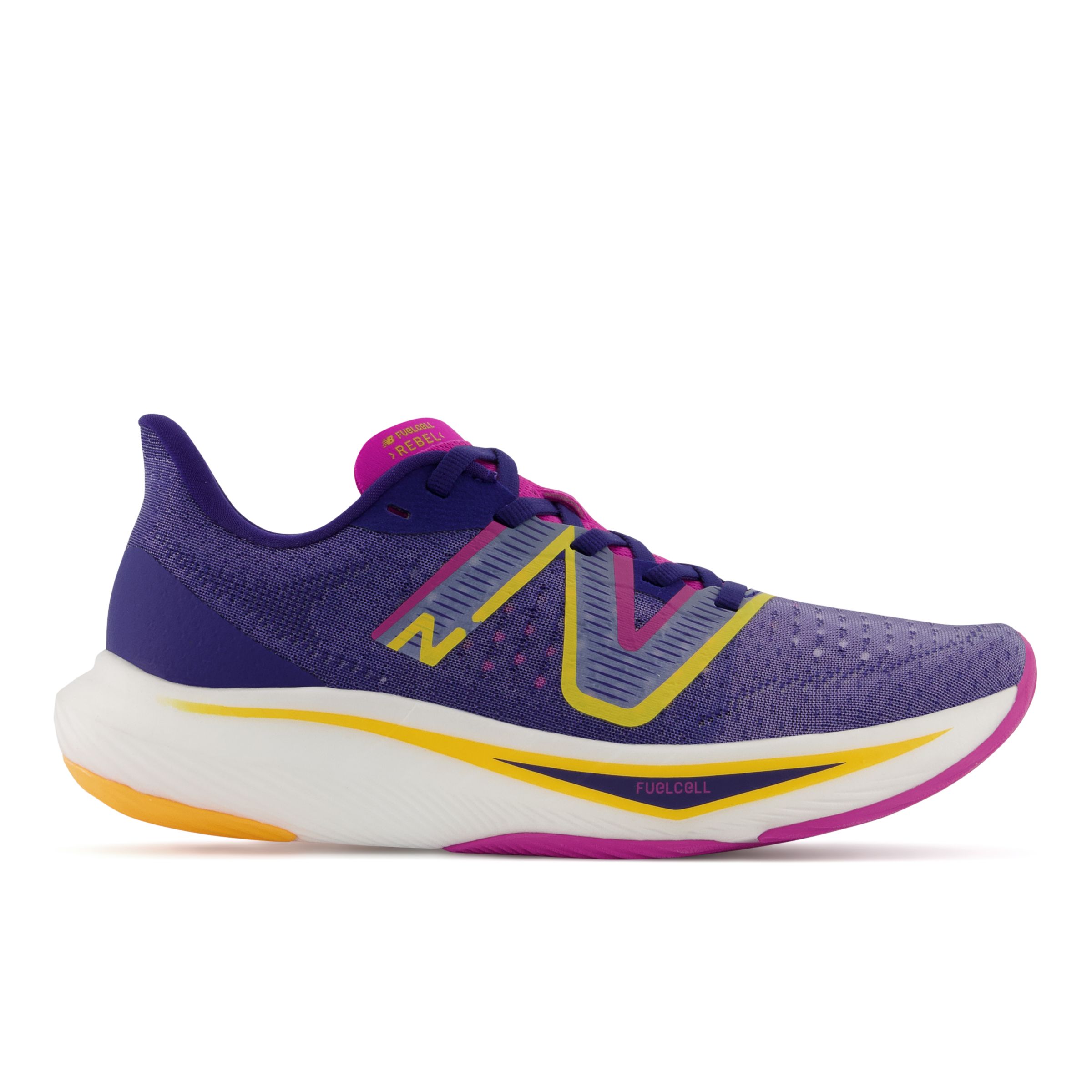 New Balance Women's FuelCell Rebel v3 Blue/Pink/Yellow - Blue/Pink/Yellow