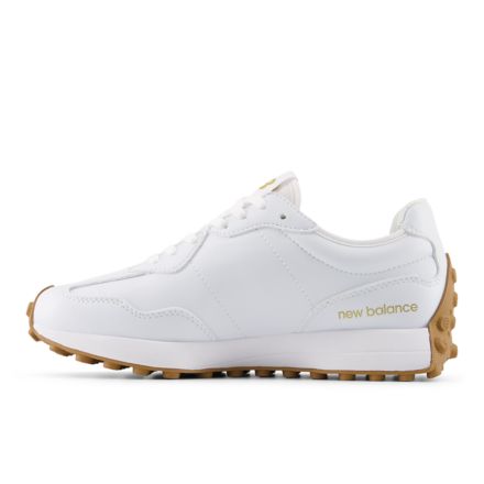 ★New Balance Golf 327 Graphic White★ New Balance 327 Golf Casual LEATHER Women's Sneakers Shoes