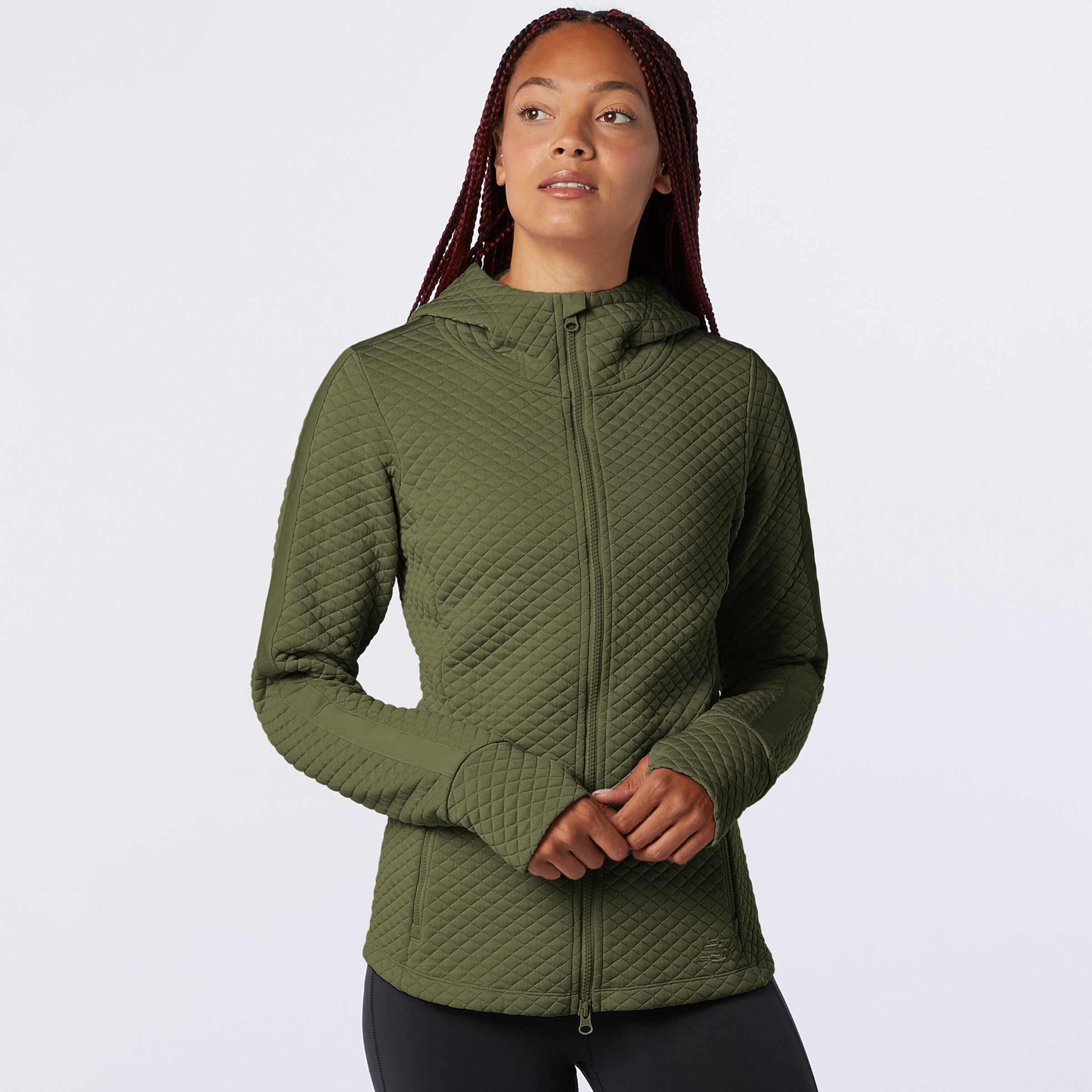 new balance heat loft full zip hoodie