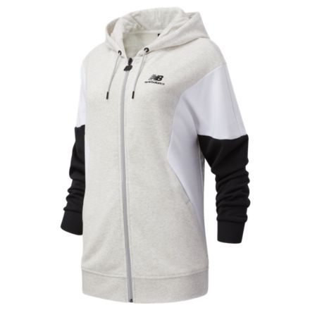 New Balance NB Athletics Village FZ Hoodie, WJ03504SAH