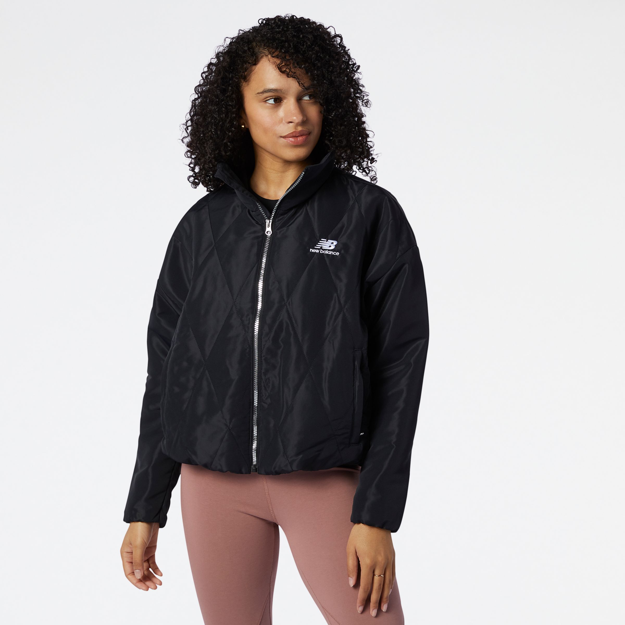 new balance quilted jacket