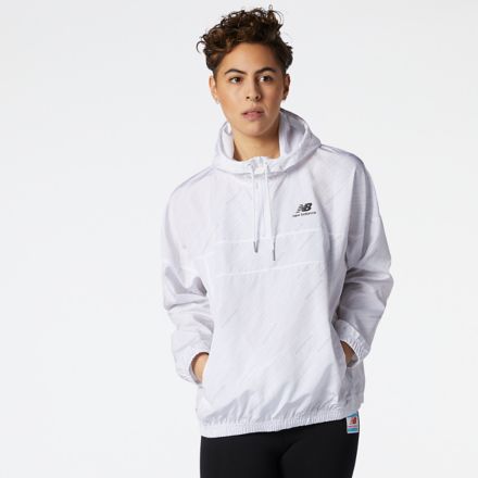 NB Essentials Printed Windbreaker Anorak Jacket