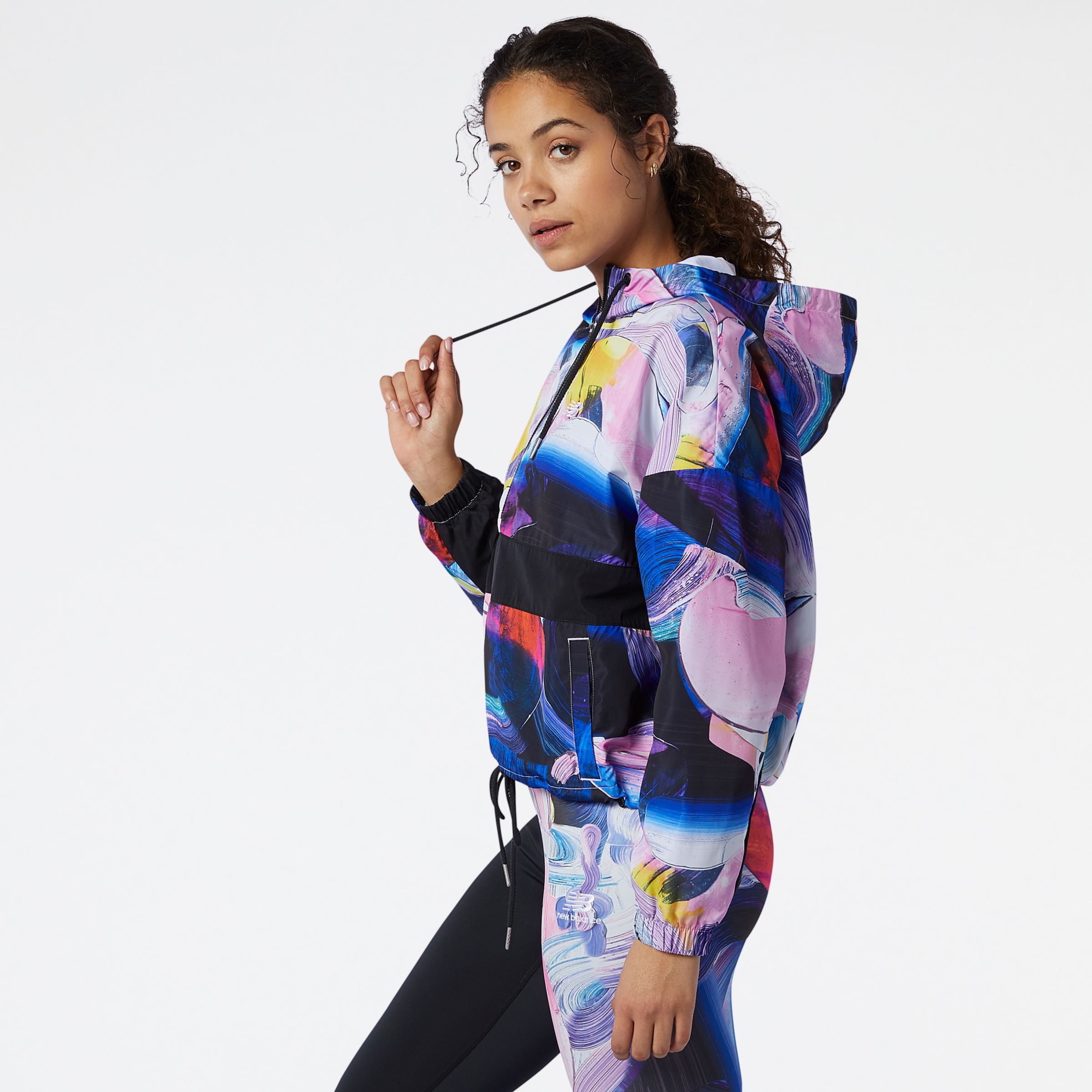 NB Athletics Erin Loree Printed Anorak Jacket