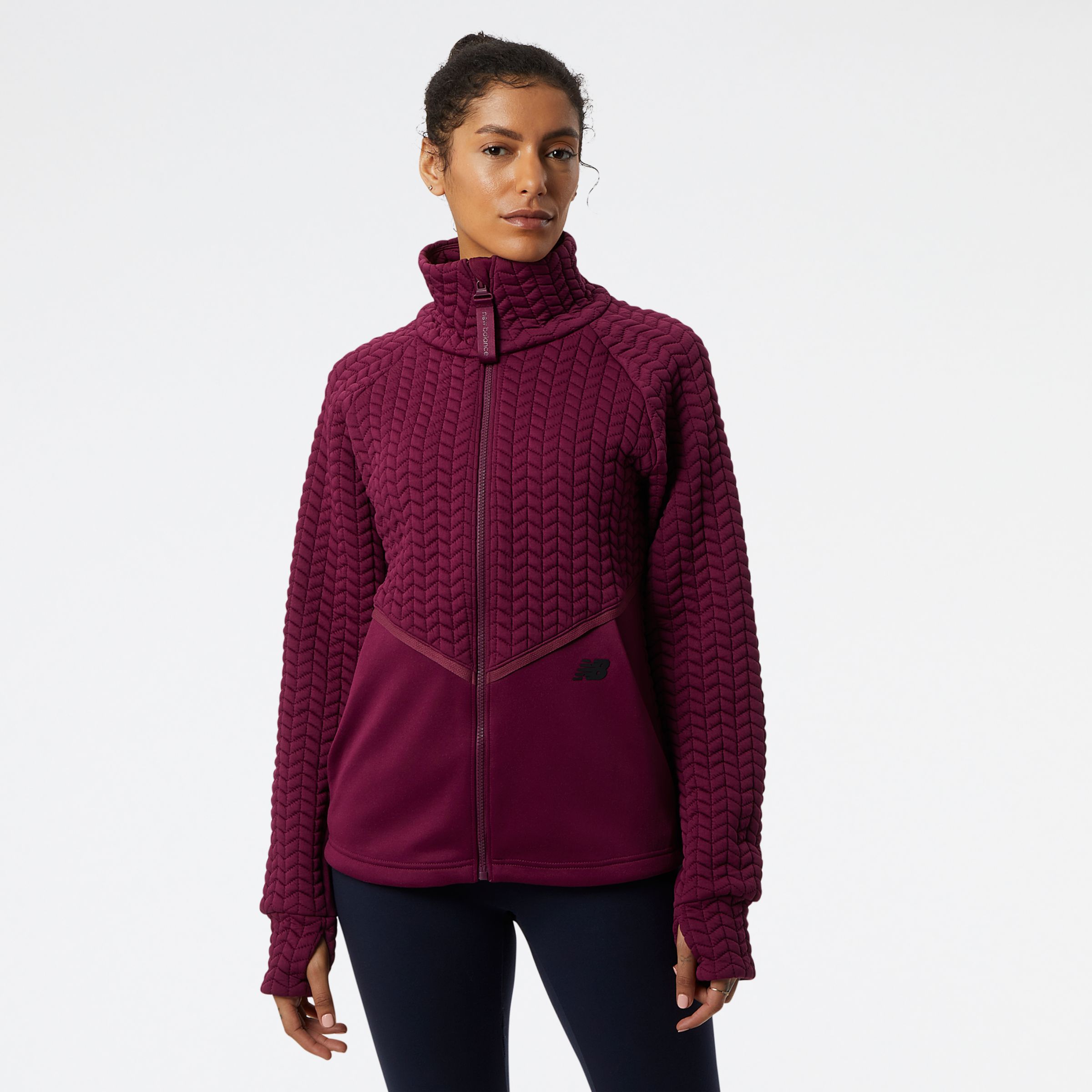 

New Balance Women's NB Heatloft Athletic Jacket Red - Red