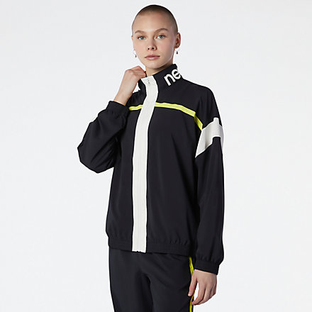 New Balance Chaqueta Relentless Woven, WJ13172BK image number null