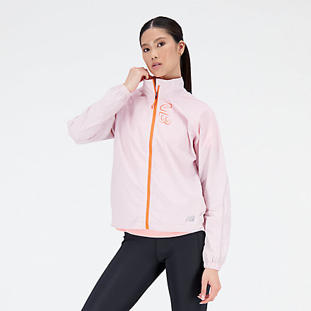 New Balance Chaqueta Printed Impact Run Packable, WJ21265SOI image number null