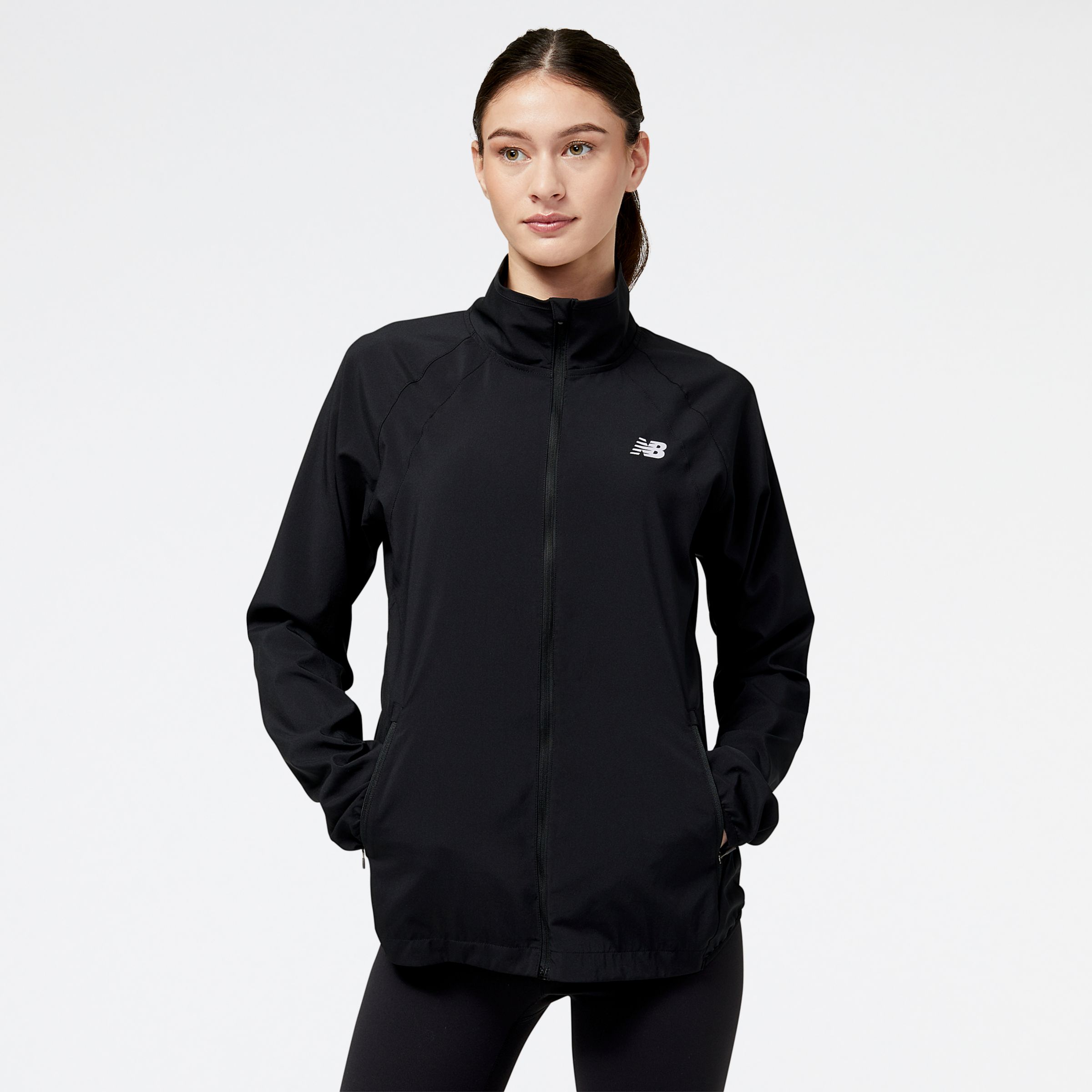 

New Balance Women's 5K Jacket Black - Black