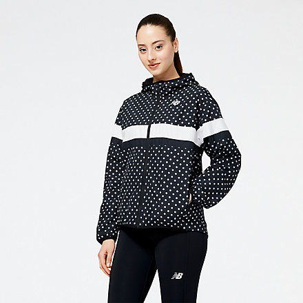 New Balance Chaqueta Reflective Print Accelerate, WJ23239BK image number null