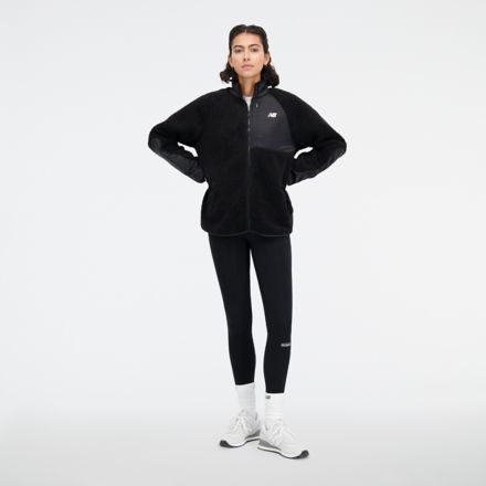 New balance running clearance velocity jacket in black