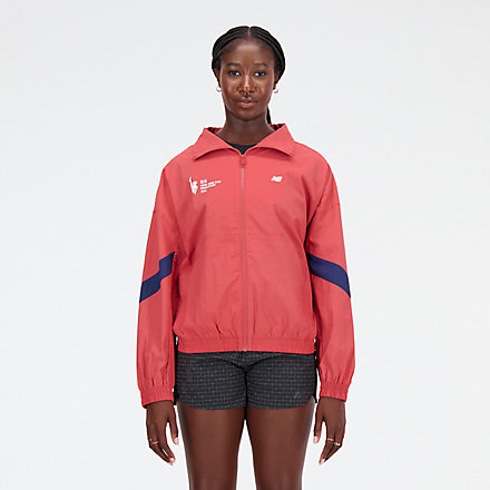 New Balance NYC Marathon Athletics Remastered Woven Jacket, WJ33500MASU image number null