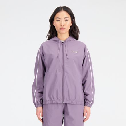 Purple on sale windbreaker womens