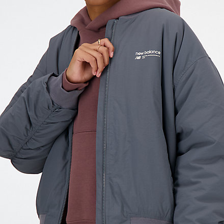 Linear Heritage Woven Bomber Jacket - Joe's New Balance Outlet Linear Heritage Woven Bomber Jacket - Joe's New Balance Outlet