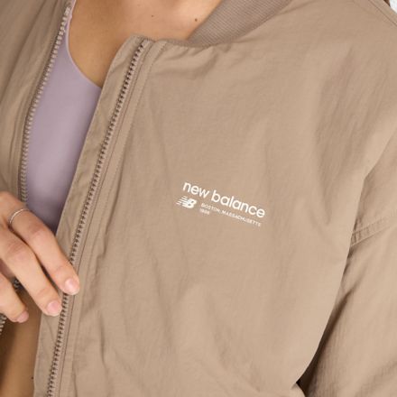 Linear Heritage Woven Bomber Jacket