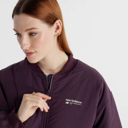 Linear Heritage Woven Bomber Jacket