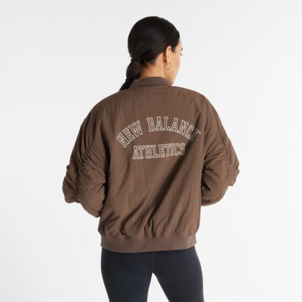 Graphic Woven Bomber Jacket