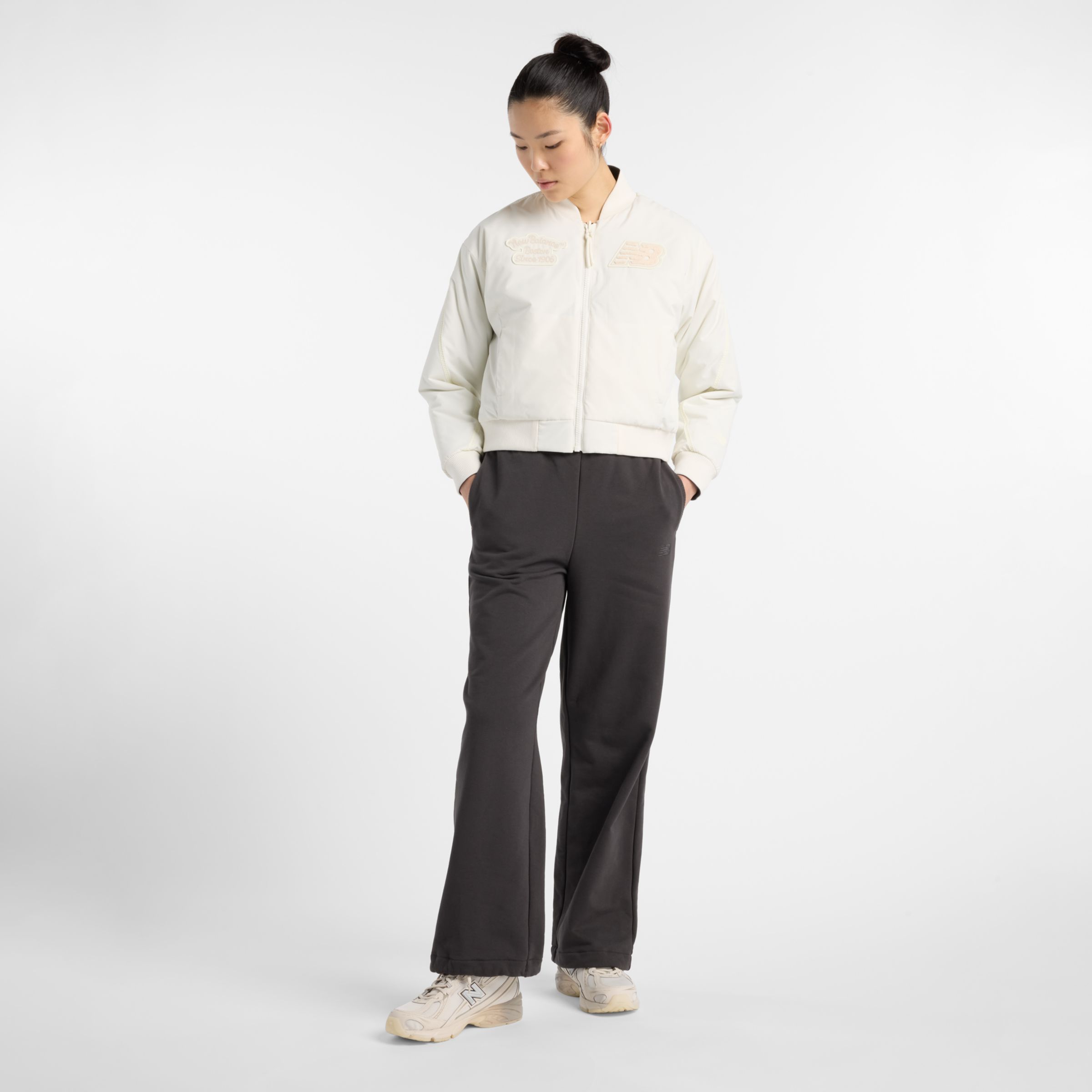 Women's NBX Lunar New Year Woven Bomber Jacket - New Balance