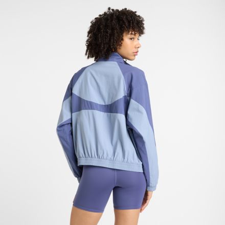 Women's Color Blocked Woven Jacket - New Balance