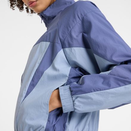 Women's Color Blocked Woven Jacket - New Balance