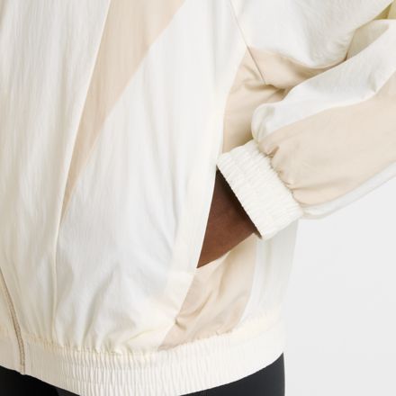 Color Blocked Woven Jacket