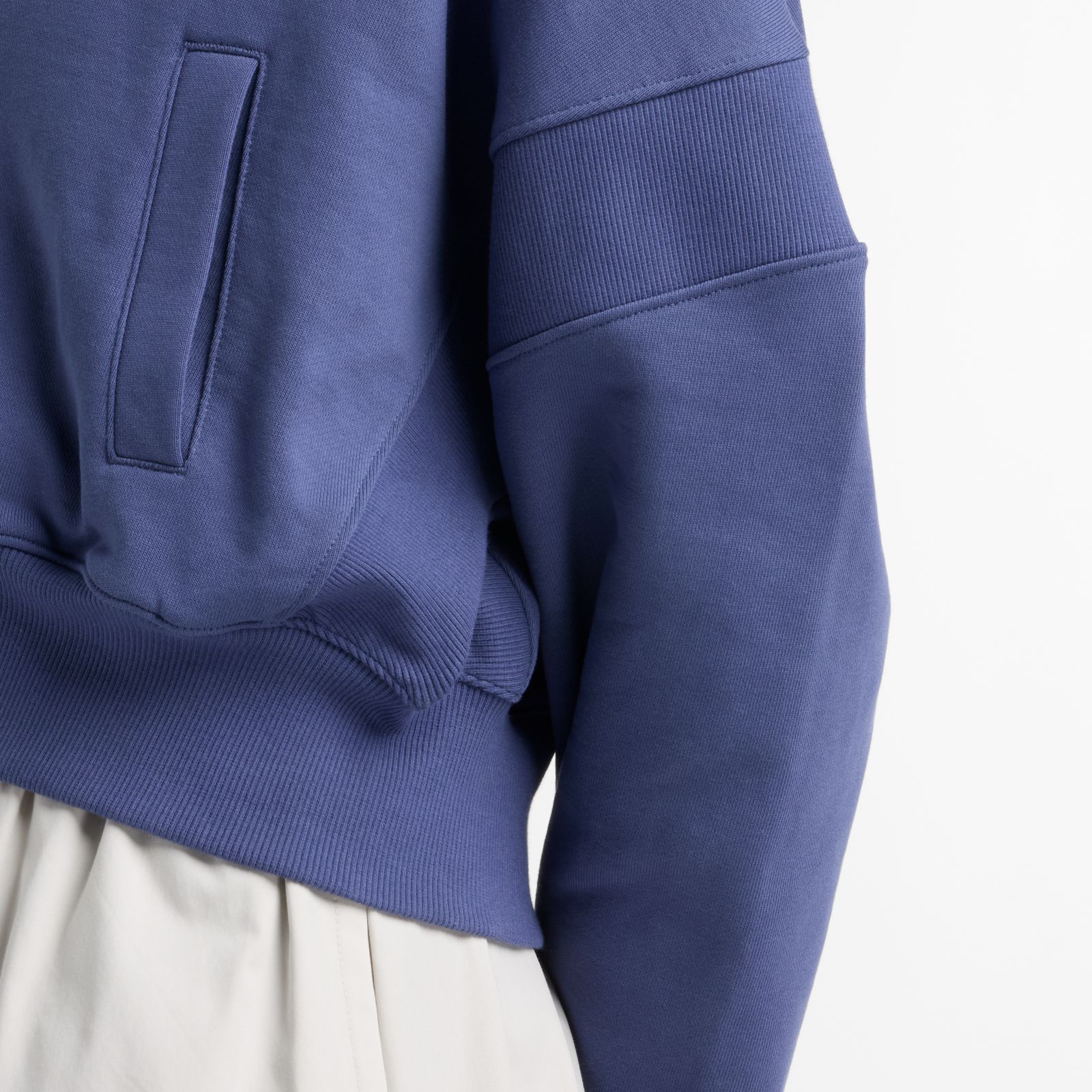 Женские куртки New Balance French Terry Full Zip — фото 7