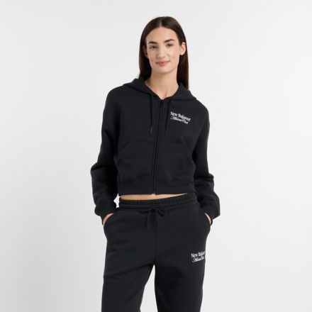 Waist Length Full Zip Hoodie
